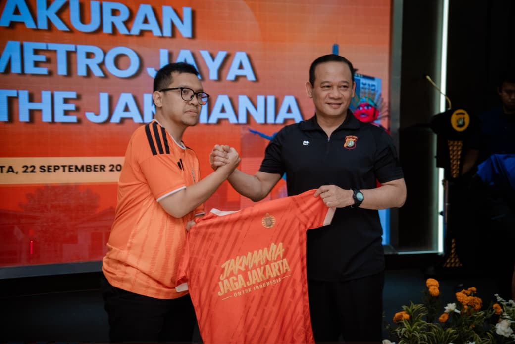 Tasyakuran Bersama The Jakmania, Kapolda: Rawat Kebersamaan, Jaga Jakarta