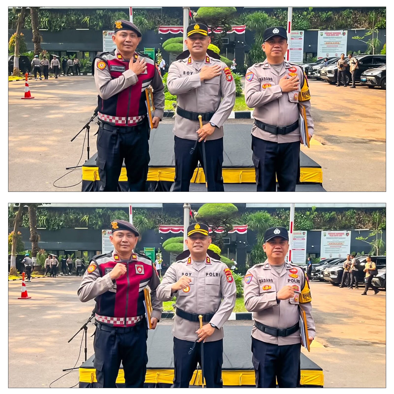 Dua Personel Polres Tangsel Raih Penghargaan Dari Kapolda Metro Jaya