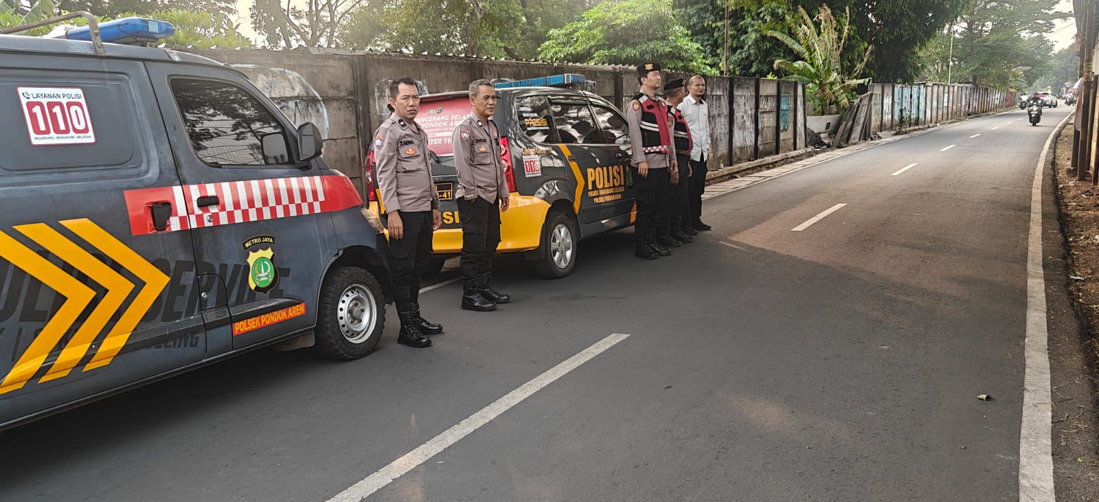 Patroli Skala Sedang Polsek Pondok Aren Perkuat Keamanan Antisipasi Gangguan Kamtibmas dan Kejahatan Jalanan
