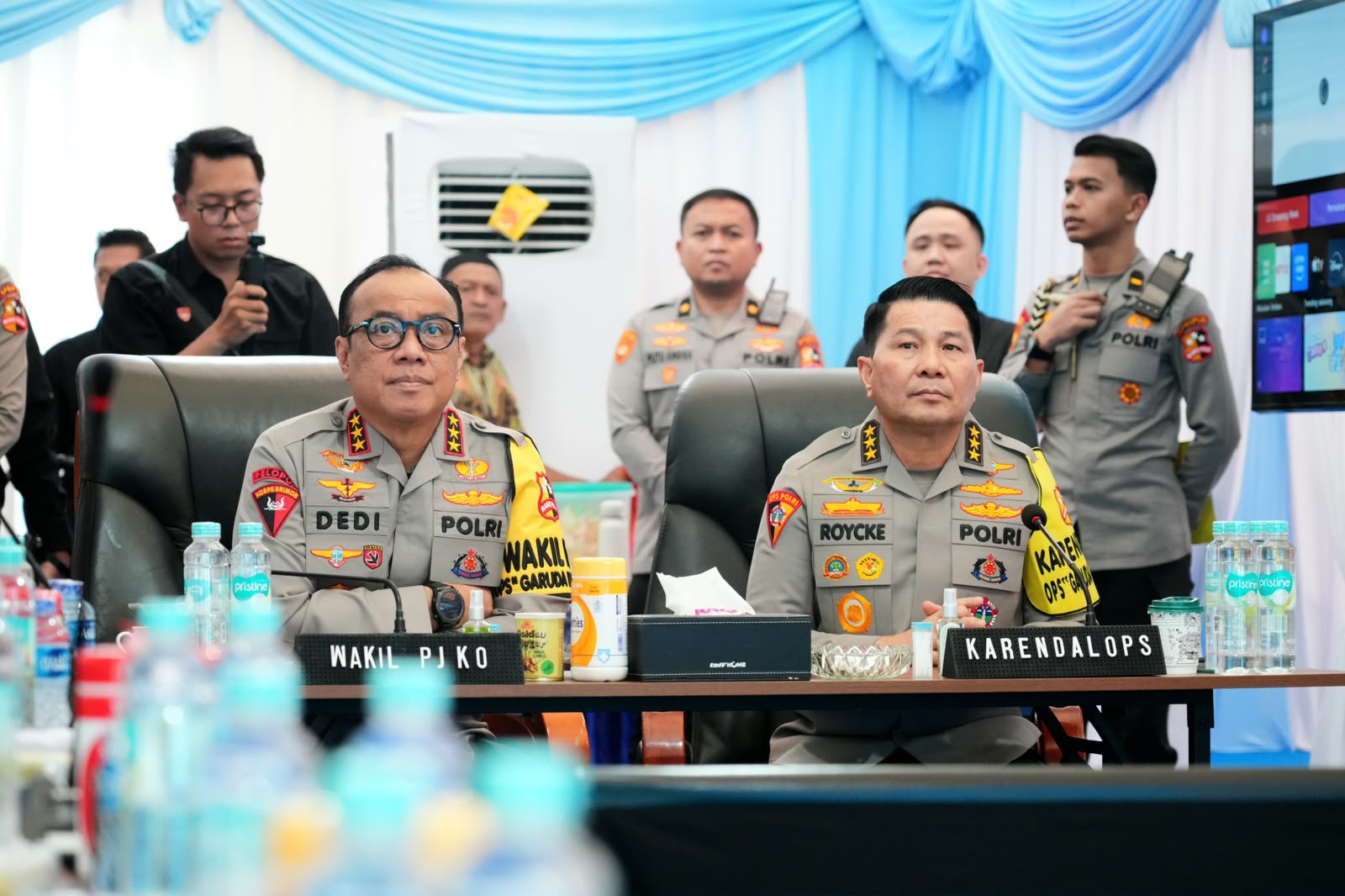 JELANG INDONESIA VS MALAYSIA DI ASEAN CUP, WAKAPOLRI CEK KESIAPAN PENGAMANAN