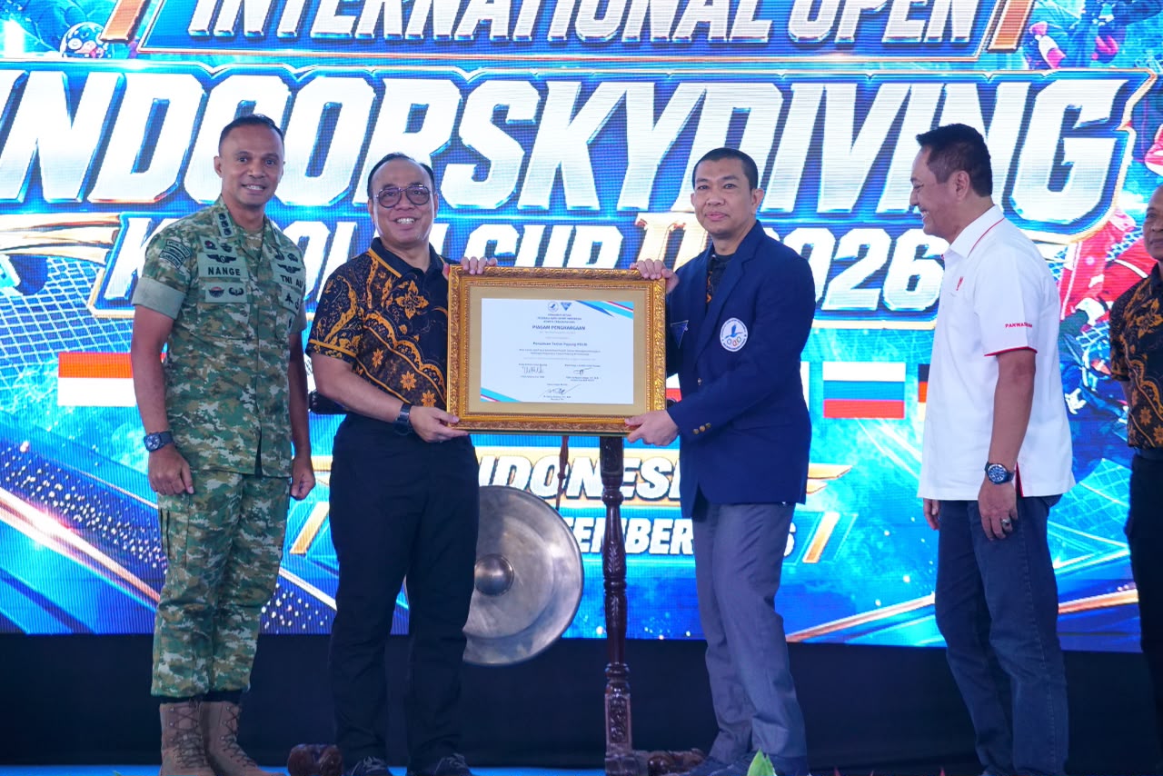 Tim Terjun Payung Polri Bawa Indonesia Raih Tiga Medali di 2nd FAI Asian Indoor Skydiving Championships 2026