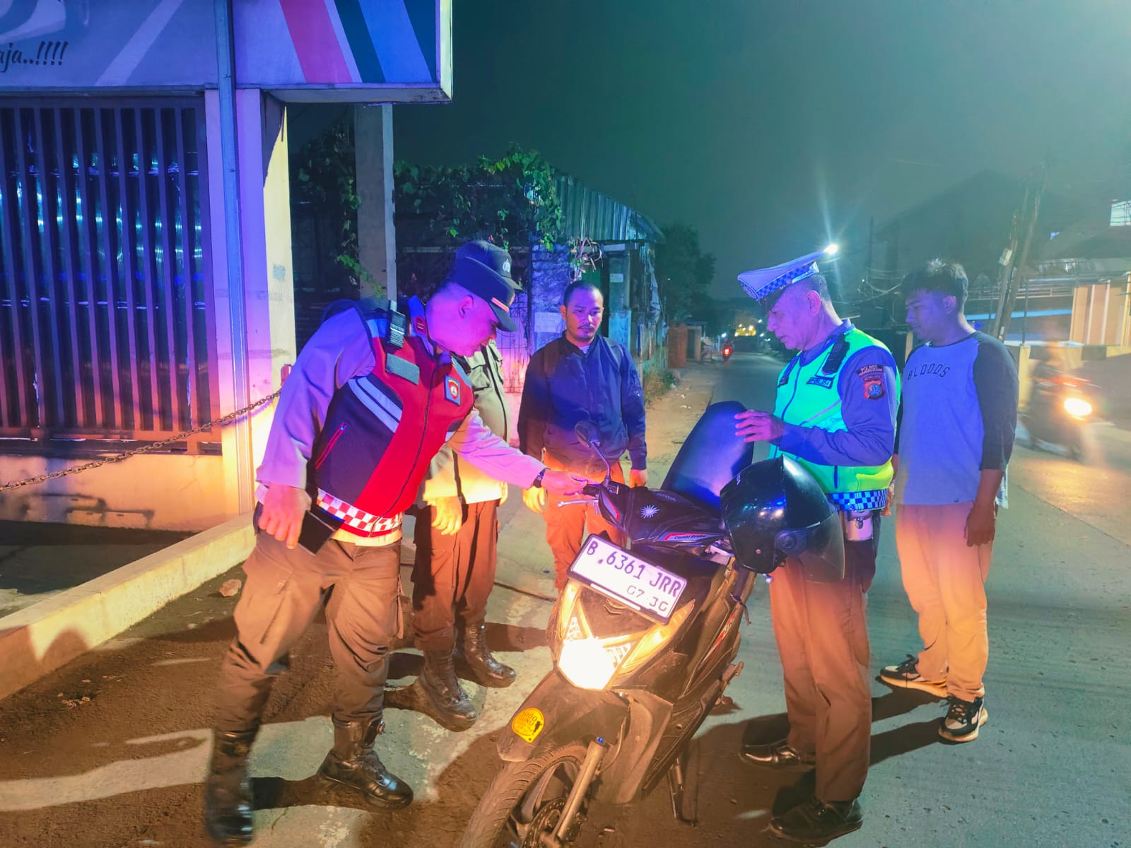 Polsek Curug Intensifkan Patroli Cipkon dan Razia Stasioner, Cegah Kejahatan Jalanan dan Jaga Kamtibmas