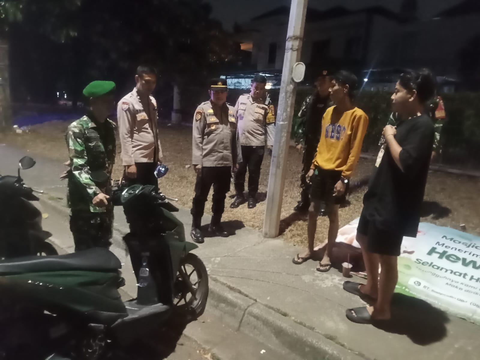 Polsek Serpong Gelar Patroli Skala Besar, Perkuat Keamanan dan Antisipasi Kejahatan Jalanan