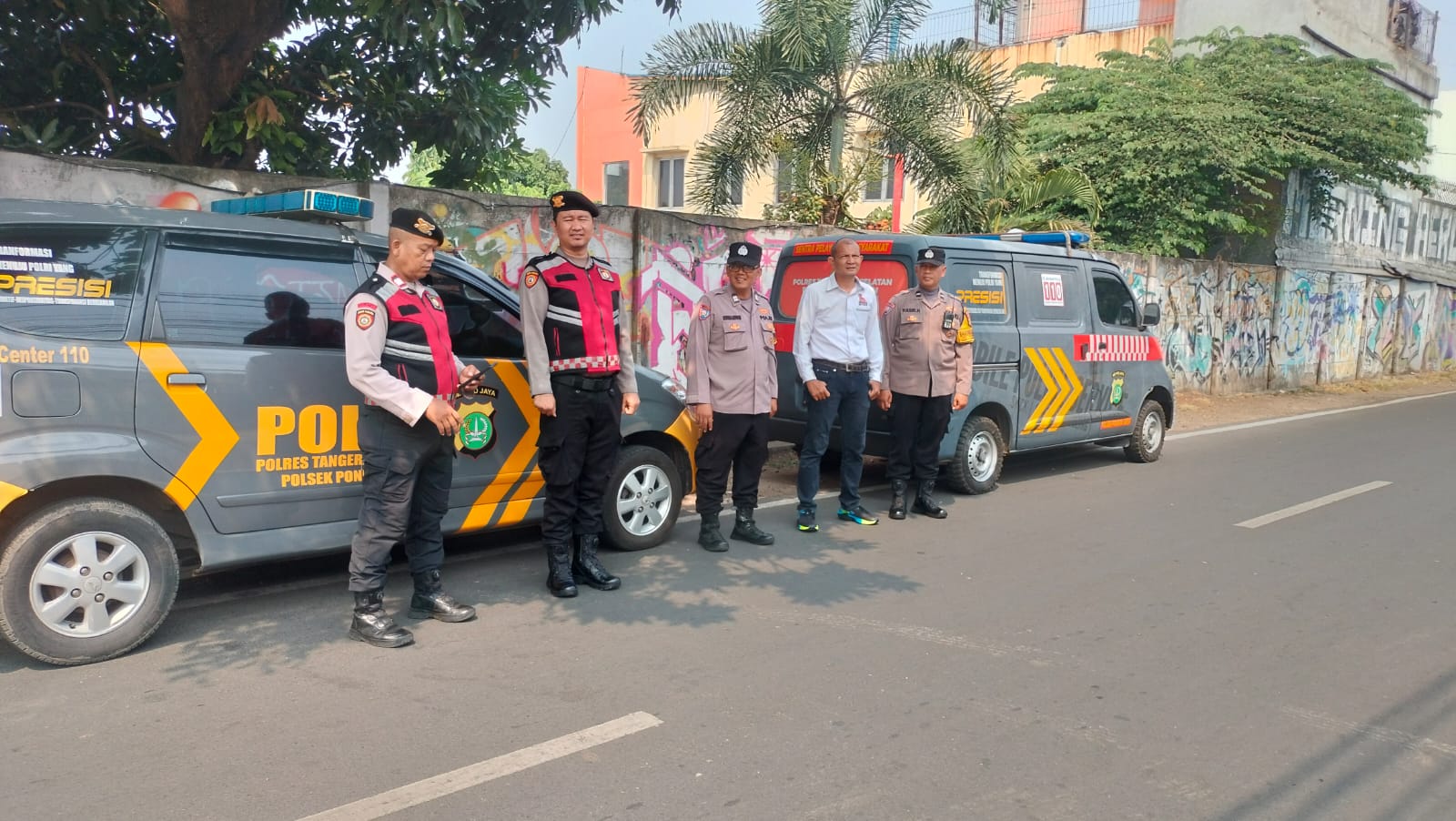 Polsek Pondok Aren Tingkatkan Patroli Skala Sedang, Jaga Kamtibmas Tetap Kondusif