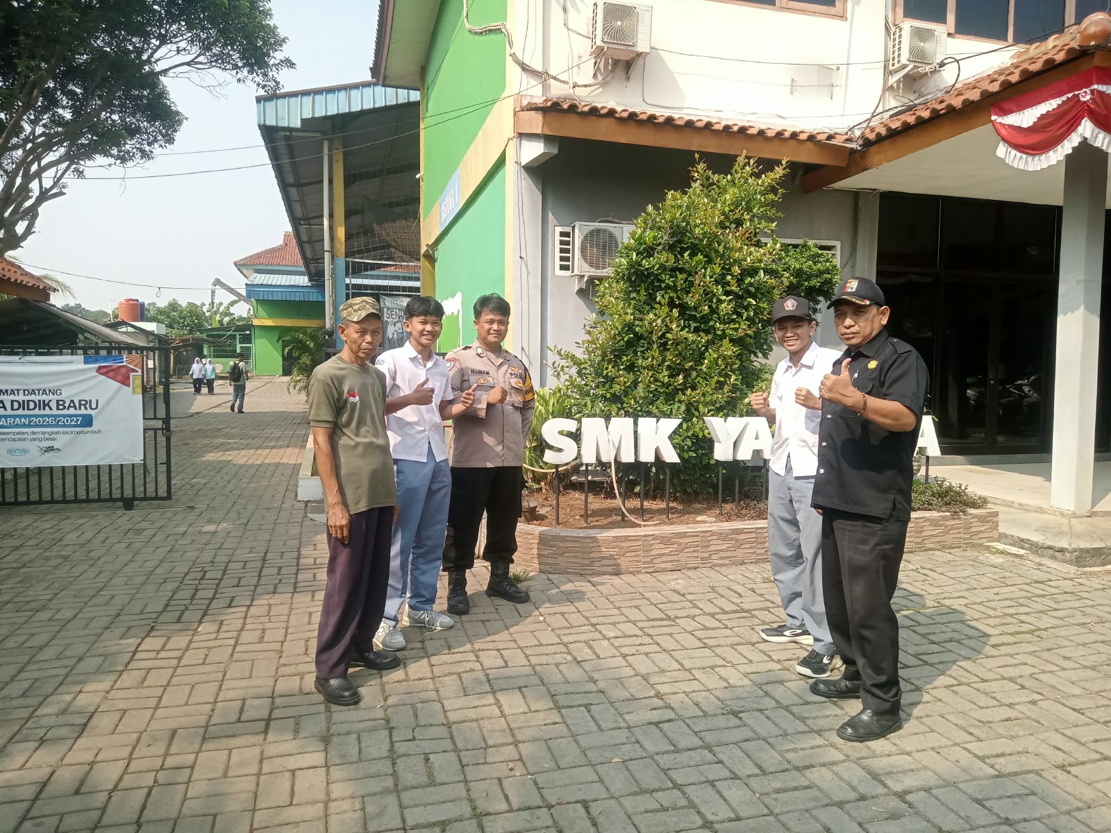 CETAR Polsek Legok Perkuat Pembinaan Pelajar, Jaga Lingkungan Sekolah Tetap Kondusif