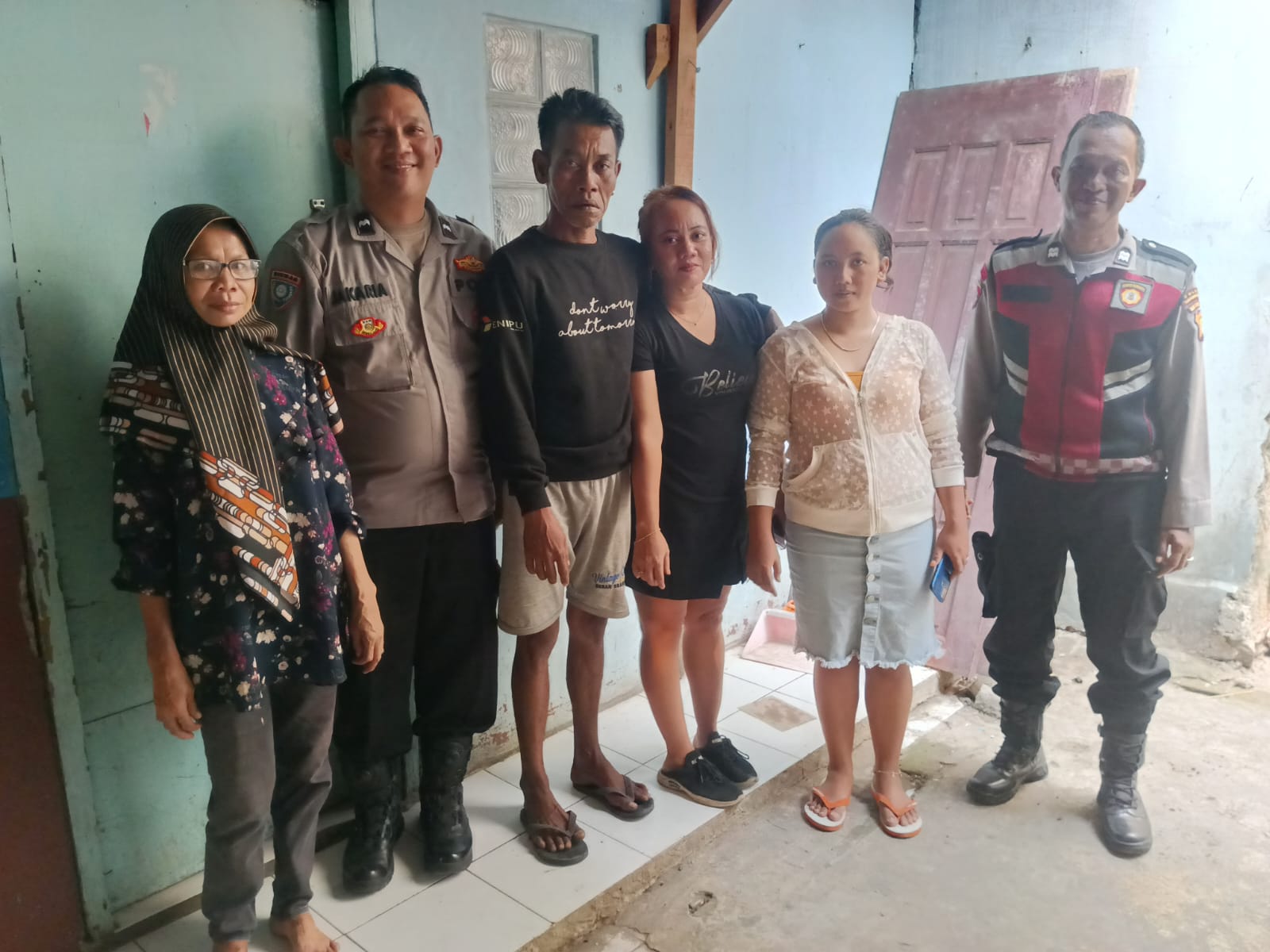 Polsek Kelapa Dua Tindak Lanjuti Pengaduan Warga Melalui Call Center 110