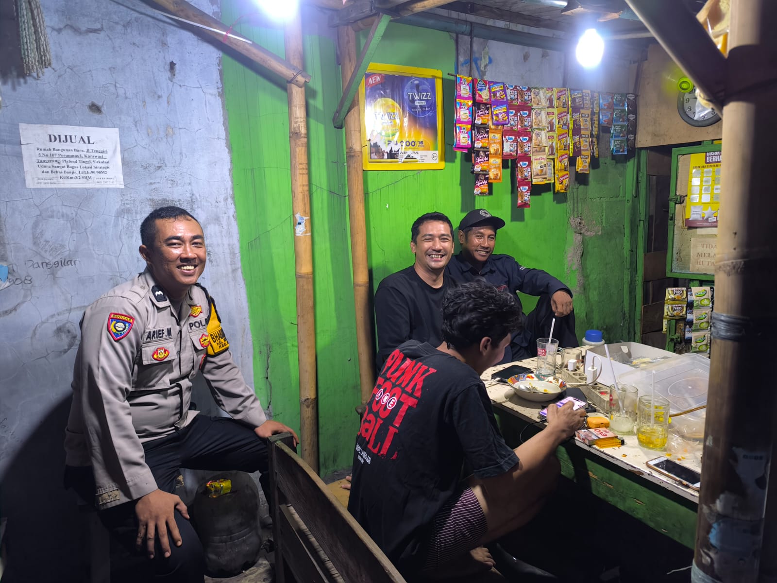 Polsek Kelapa Dua Perkuat KRYD dan DDS, Ajak Warga Bersama Jaga Keamanan Lingkungan