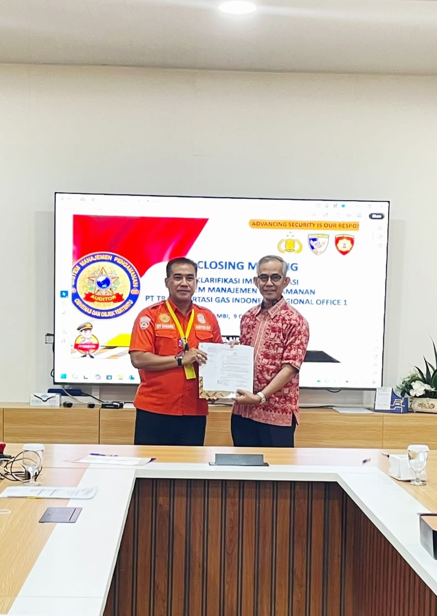Tim Baharkam Polri Rampungkan Klarifikasi Sistem Manajemen Pengamanan Obvitnas di PT TGI RO 1 Jambi