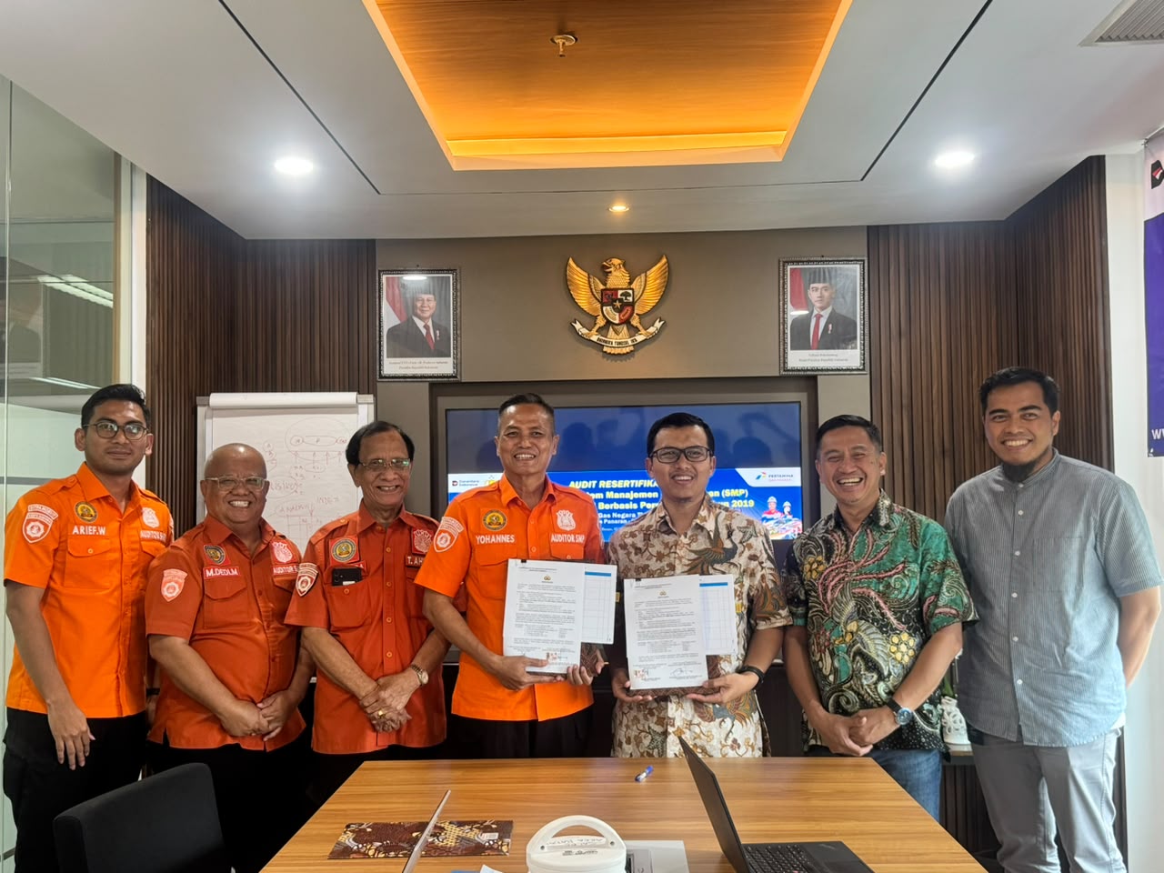 Tim Audit Baharkam Polri Beri Predikat Gold dengan Skor 95,14% untuk PT PGN Stasiun Panaran Batam