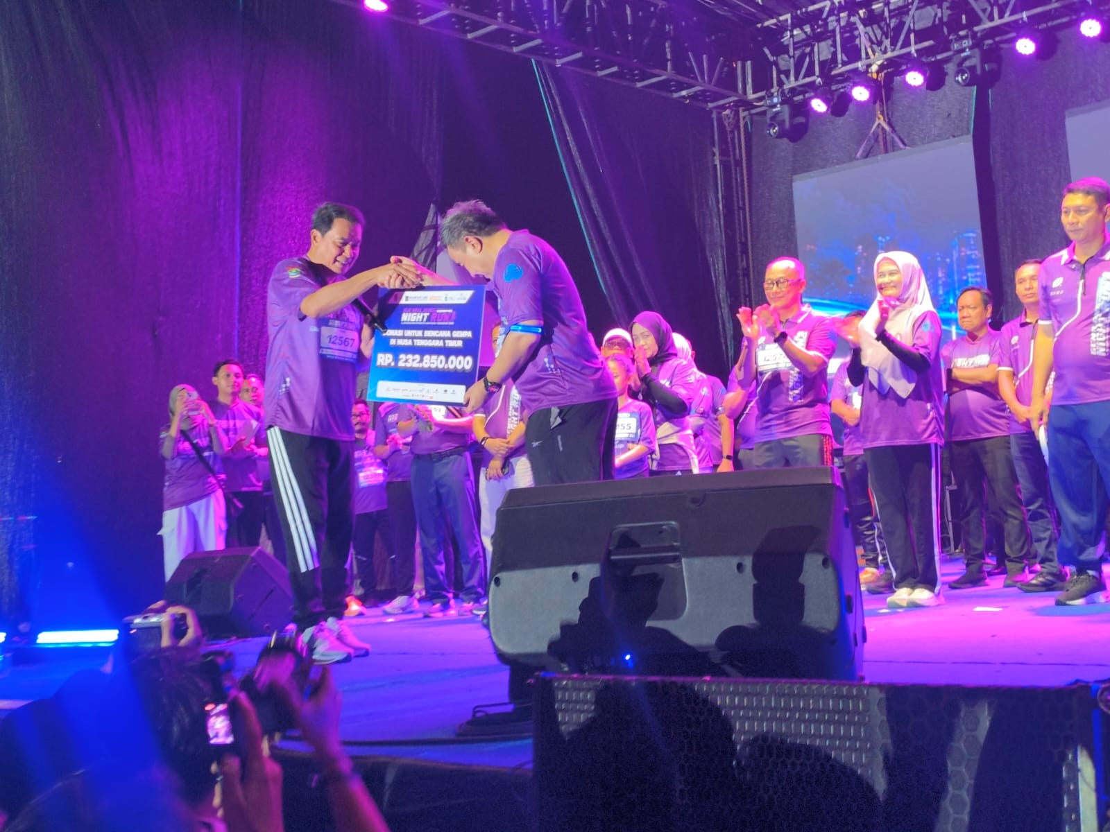 Polres Tangsel Sukseskan Acara Gemilang Korpri Night Run 2026, Diikuti 4.000 Peserta