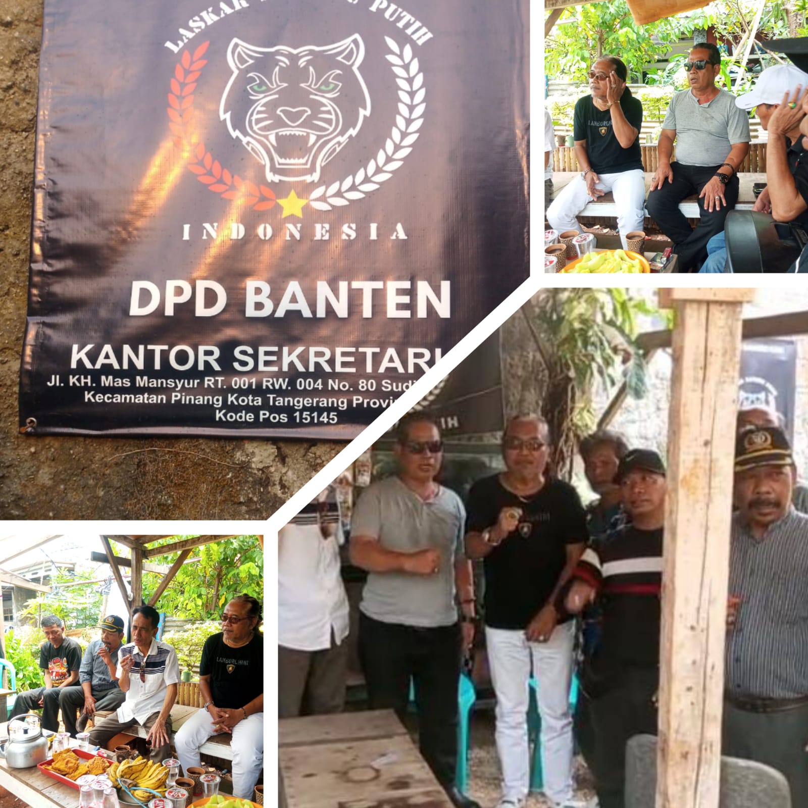 Kuatkan persatuan, ormas Laskar Sangidu Putih Indonesia (LSPI) Banten gelar kopdar dengan Ketum Lamin Sumarlan, SE