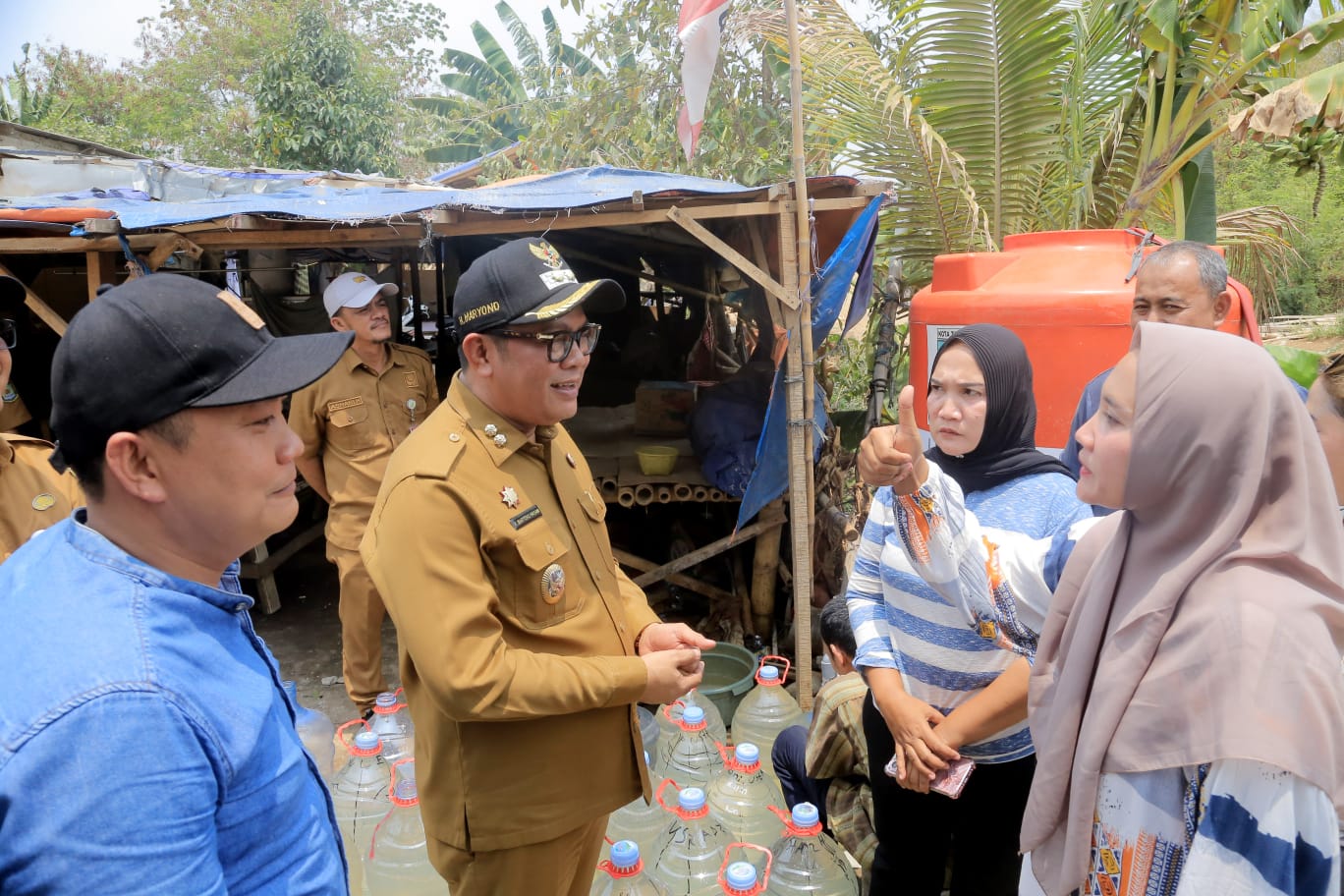 Gercep Mengatasi Dampak Kemarau, Maryono Kerahkan Bantuan  