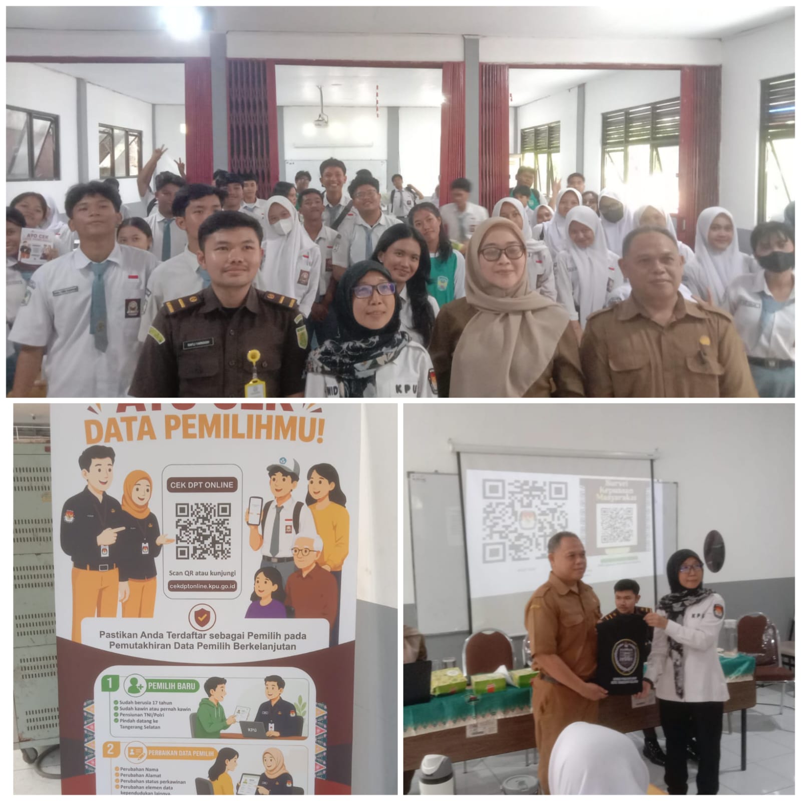 KPU TangseL gandeng SMKN 7 adakan Sosialisasi Kepemiluan Pendidikan Pemilih Pemula