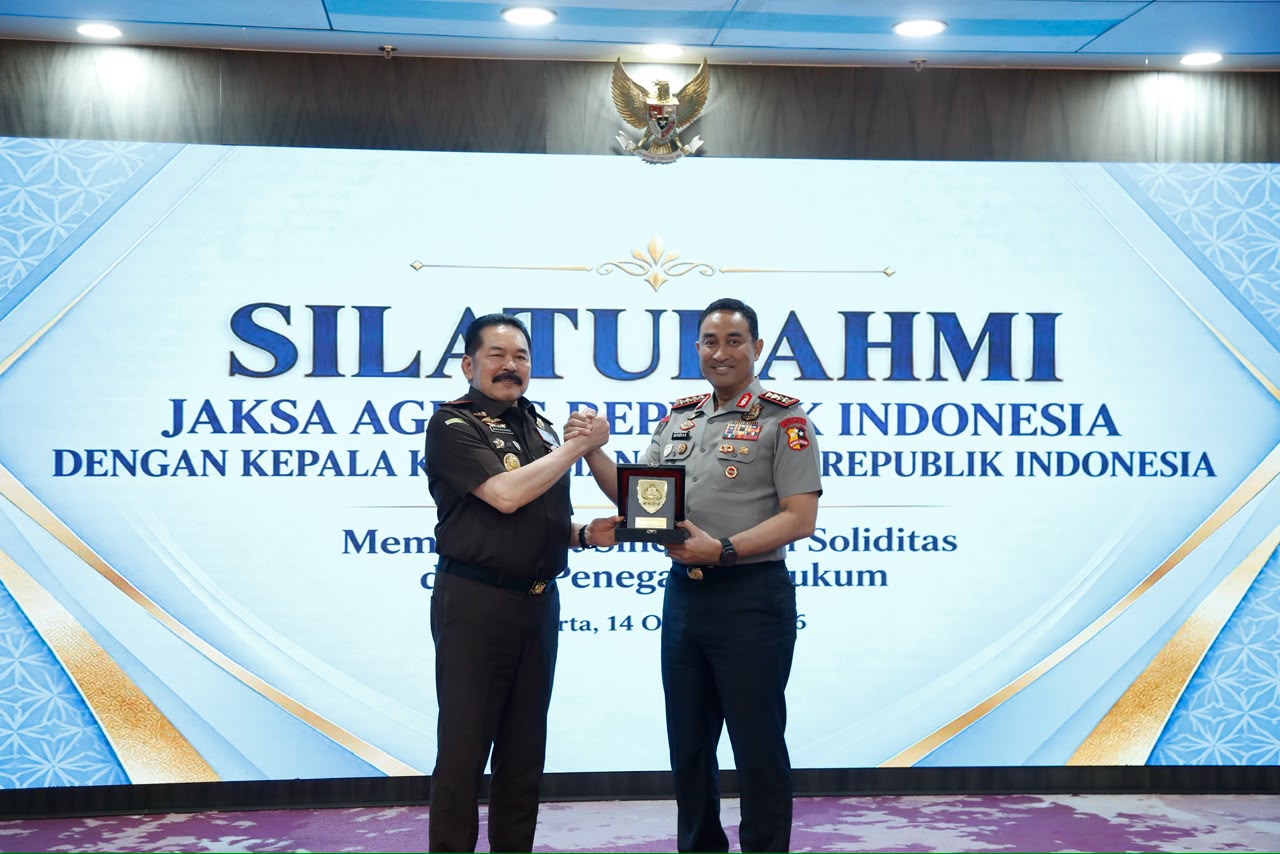 Temui Jaksa Agung, Kapolri Suyudi Dorong Kolaborasi Penegakan Hukum