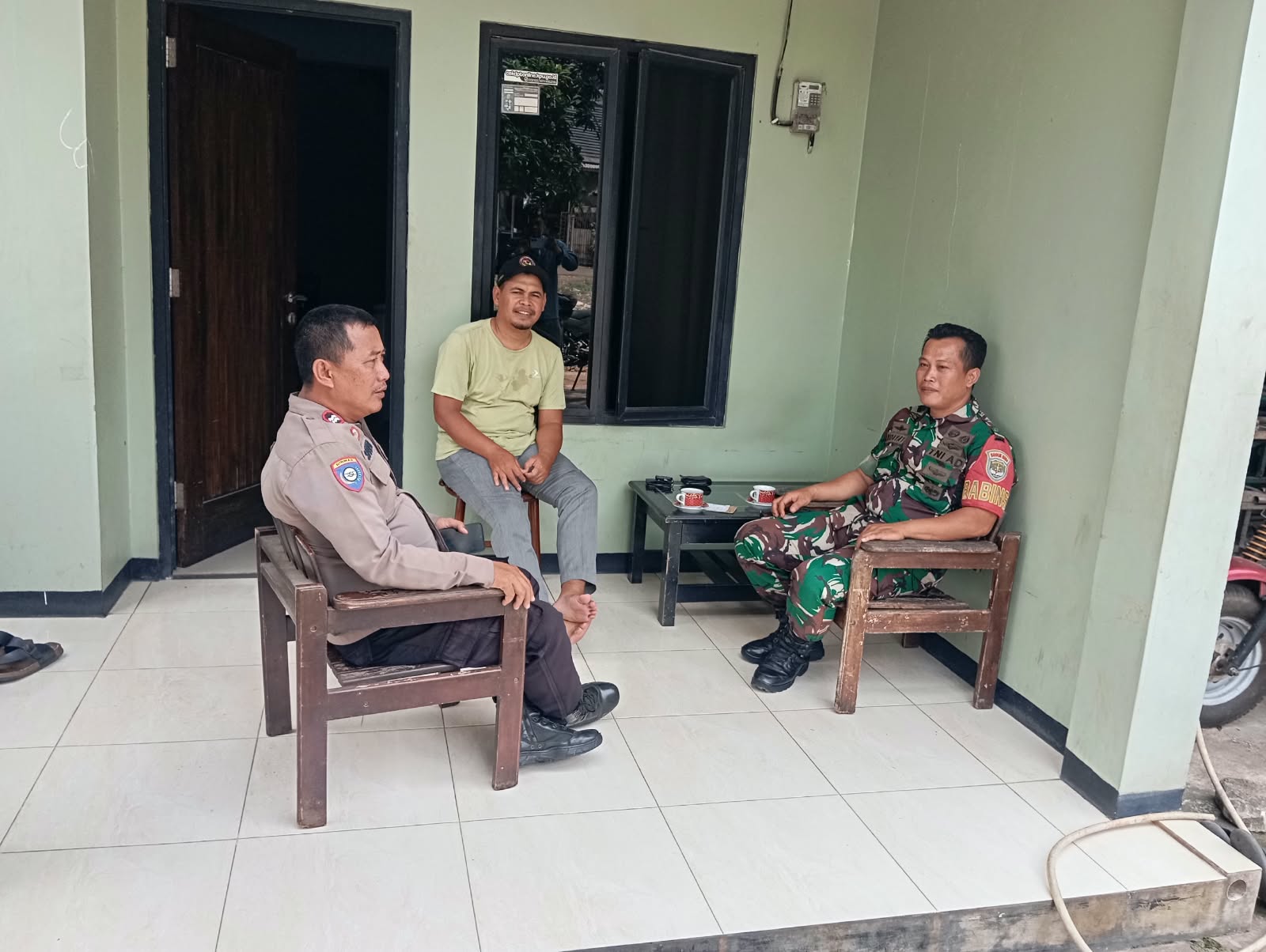 Polsek Pamulang Perkuat Sambang dan Cooling System, Ajak Warga Kedaung Bersama Jaga Kamtibmas