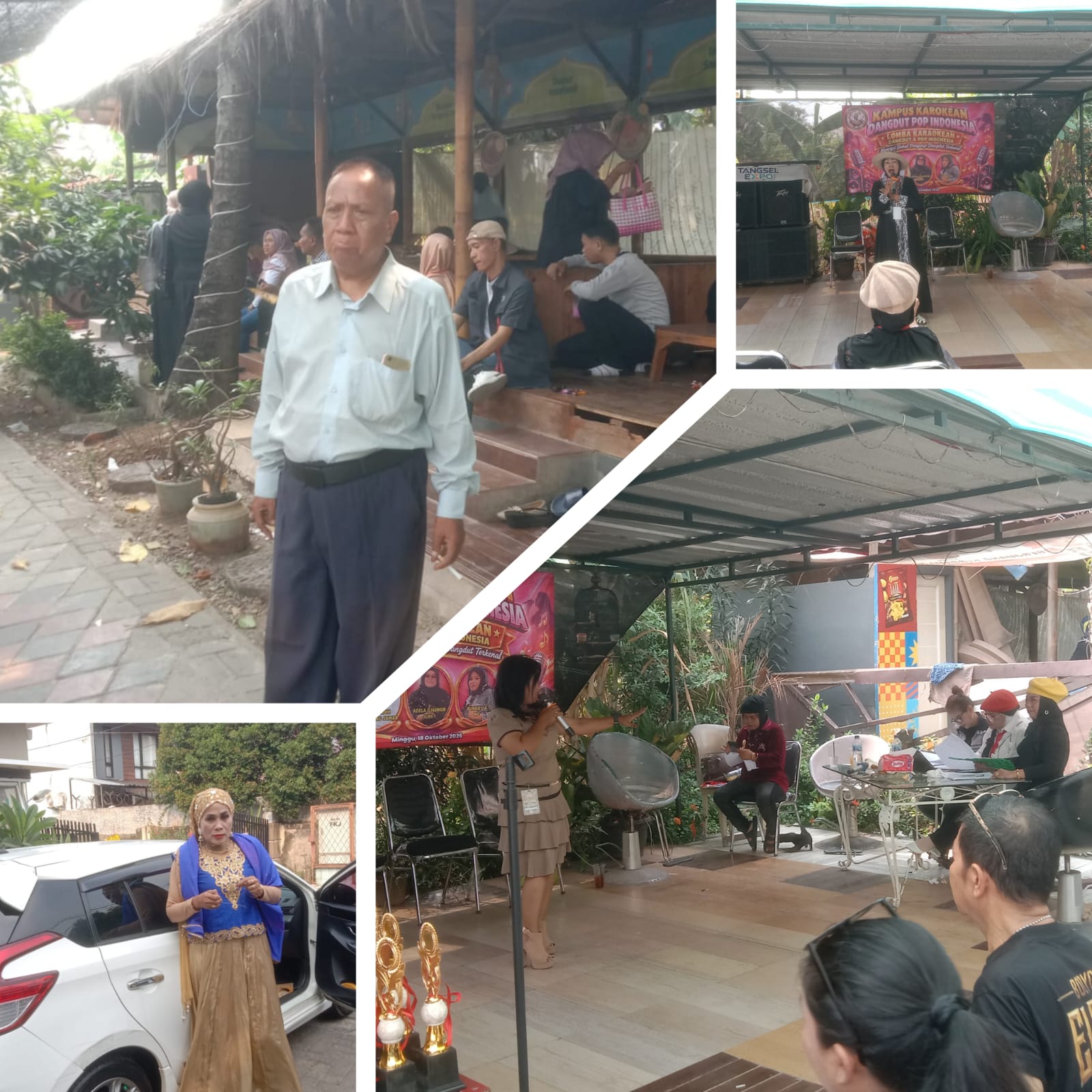 Giat Kampus Karaokean Dangdut Pop Indonesia di TangseL diikuti 80 penyanyi yang tampil full