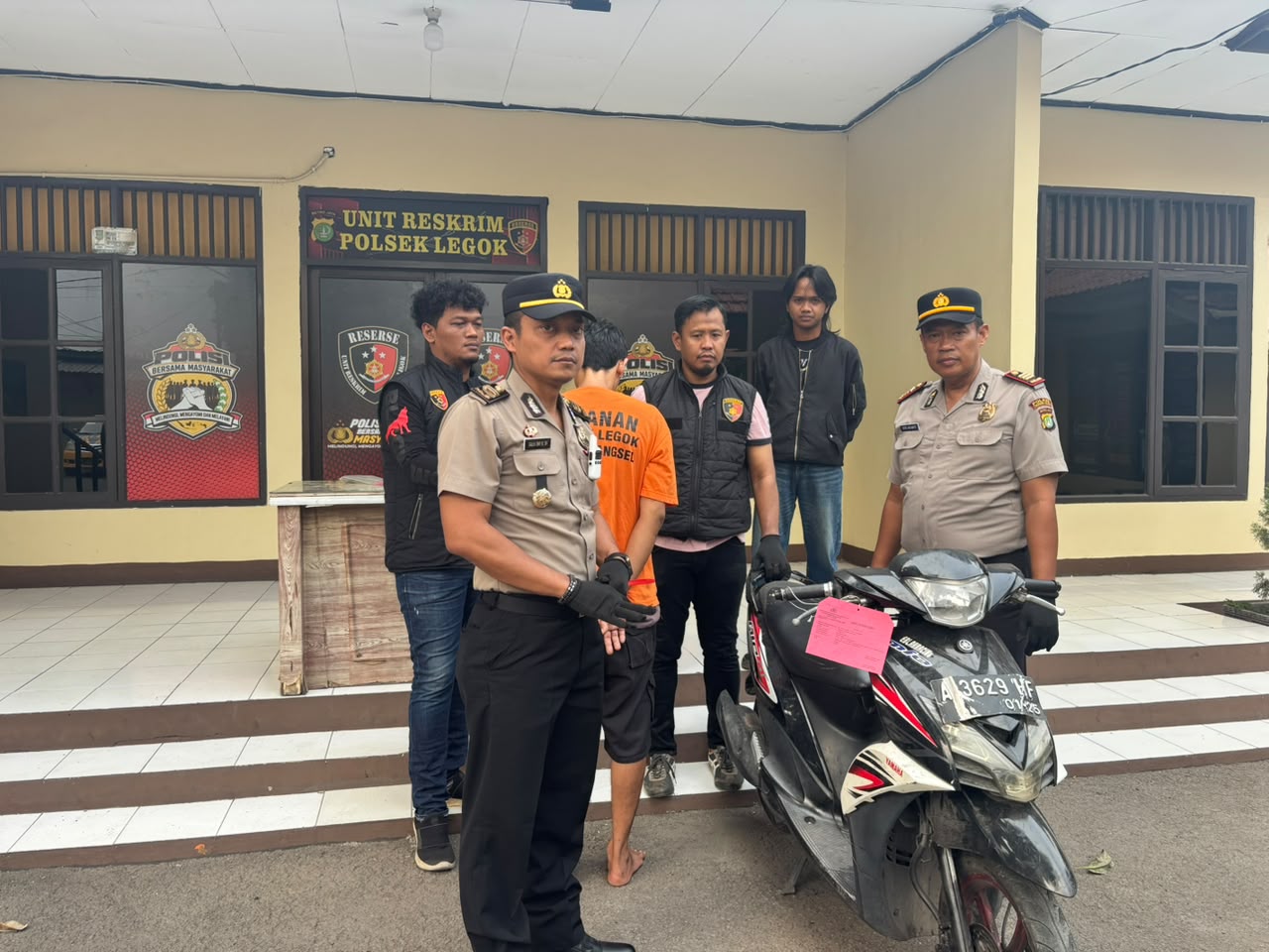 Polsek Legok Ungkap Kasus Pencurian Sepeda Motor, Satu Orang Diamankan