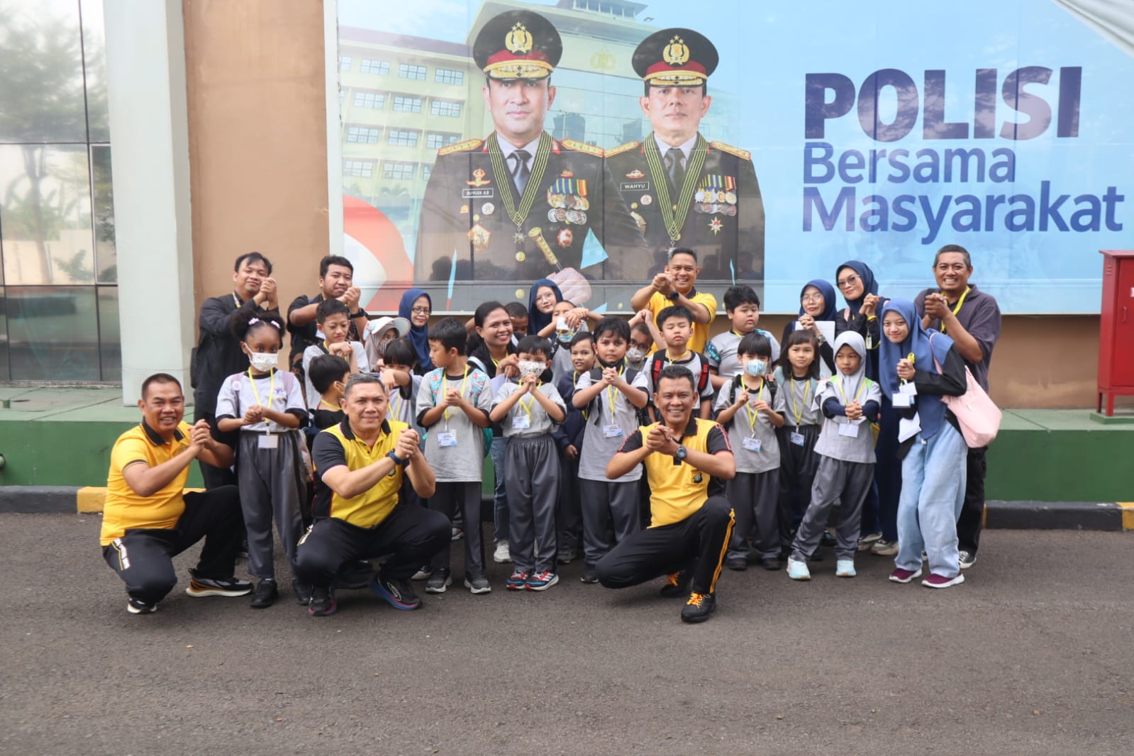 Kapolres Tangsel Sambut Siswa ASA Gemilang School, Kenalkan Profesi Polri Lewat Program Polsanak