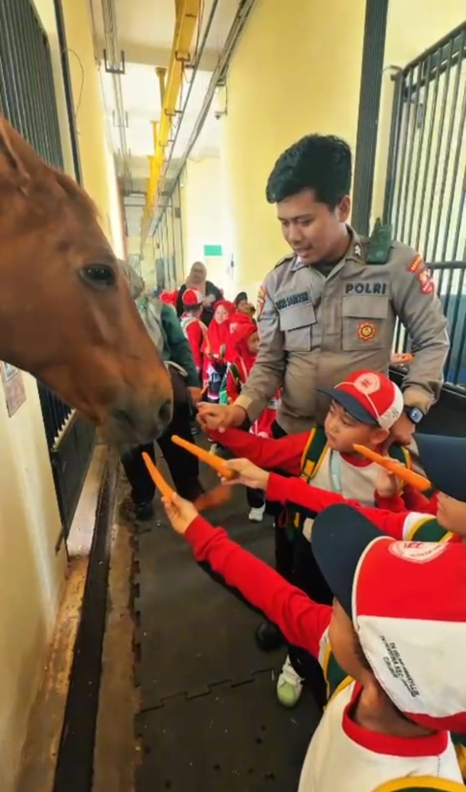 Polisi Sahabat Anak: Ditpolsatwa Korsabhara Polri Sambut Hangat Kunjungan Edukasi TK Islam Amaryllis
