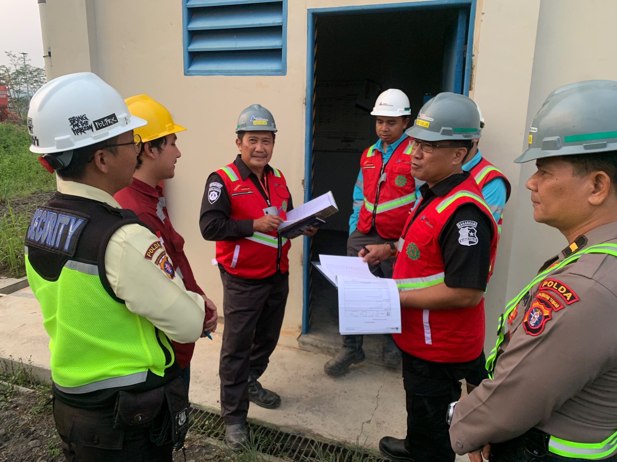 TIM AUDIT “SMP” DITPAMOBVIT KORSABHARA BAHARKAM POLRI LAKSANAKAN KLARIFIKASI IMPLEMENTASI SMP DI PT. ASMIN BARA BRONANG KALTENG