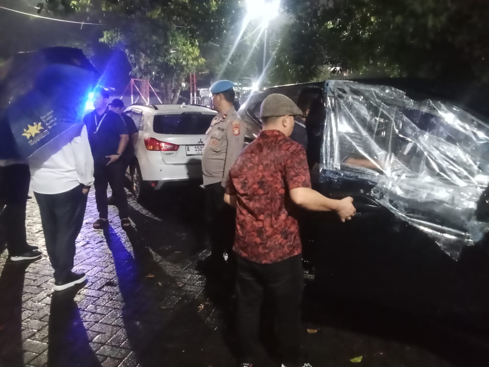 Respons Cepat Layanan Polisi 110, Polsek Serpong Cek TKP Dugaan Pencurian Modus Pecah Kaca Mobil